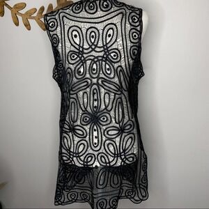 Vintage Silk box unique vest large